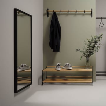 Klara spejl - silver mat - Essem Design