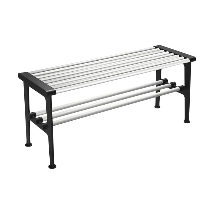 Nostalgi bænk 100 cm - Aluminium-sort - Essem Design