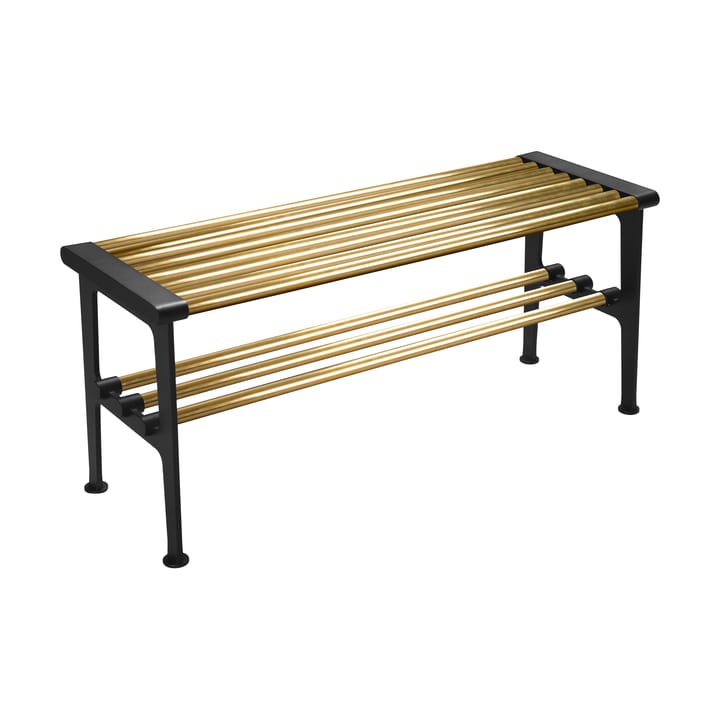 Nostalgi bænk 100 cm - Messing-sort - Essem Design