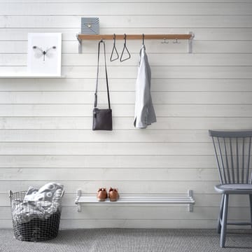 Nostalgi sko- eller hattehylde - messing, sort stel - Essem Design