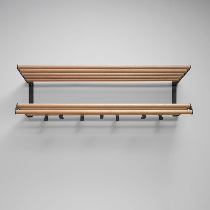 Tamburin hattehylde 100 cm, Eg/Sort Essem Design
