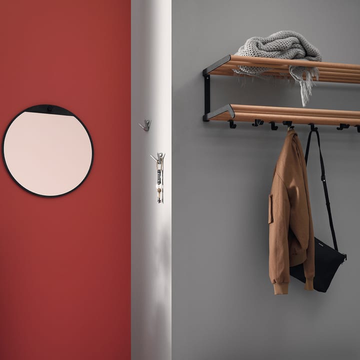 Tamburin hattehylde 60 cm, Eg/Sort Essem Design