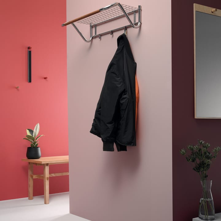 Tillbakablick rektangulært spejl, birk Essem Design