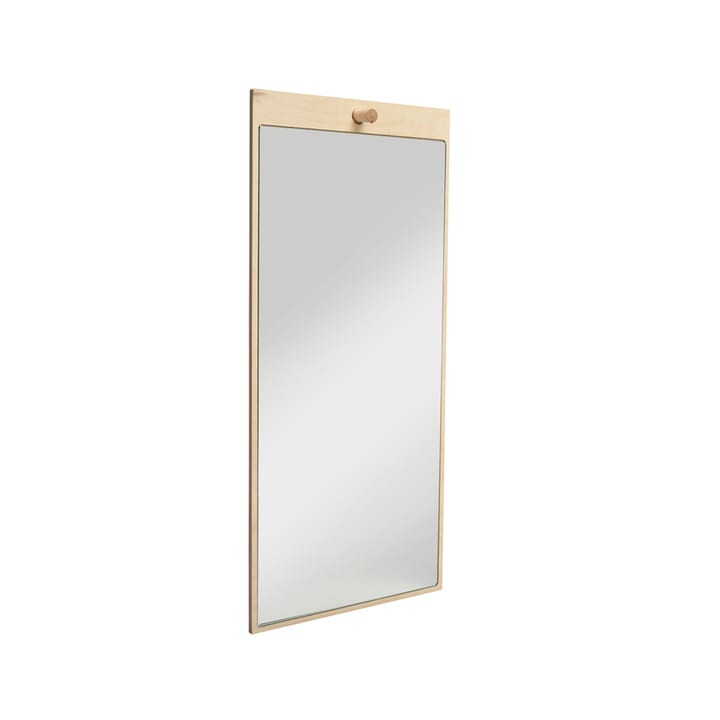 Tillbakablick rektangulært spejl - birk - Essem Design