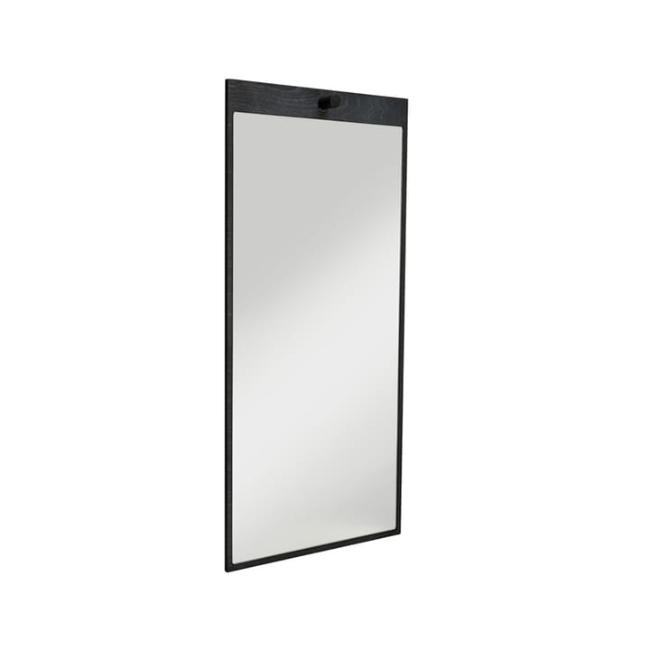 Tillbakablick rektangulært spejl - sort - Essem Design