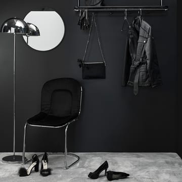 Tillbakablick rundt spejl - sort - Essem Design
