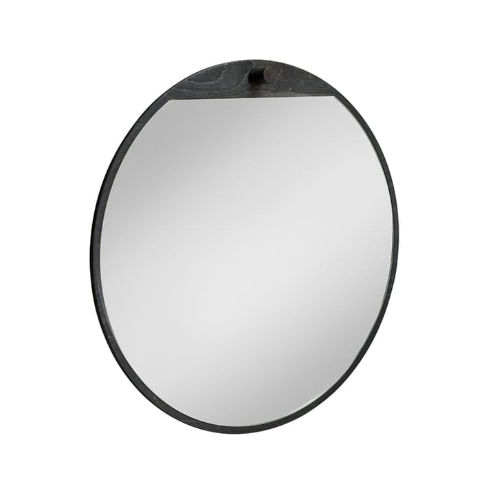 Tillbakablick rundt spejl - sort - Essem Design