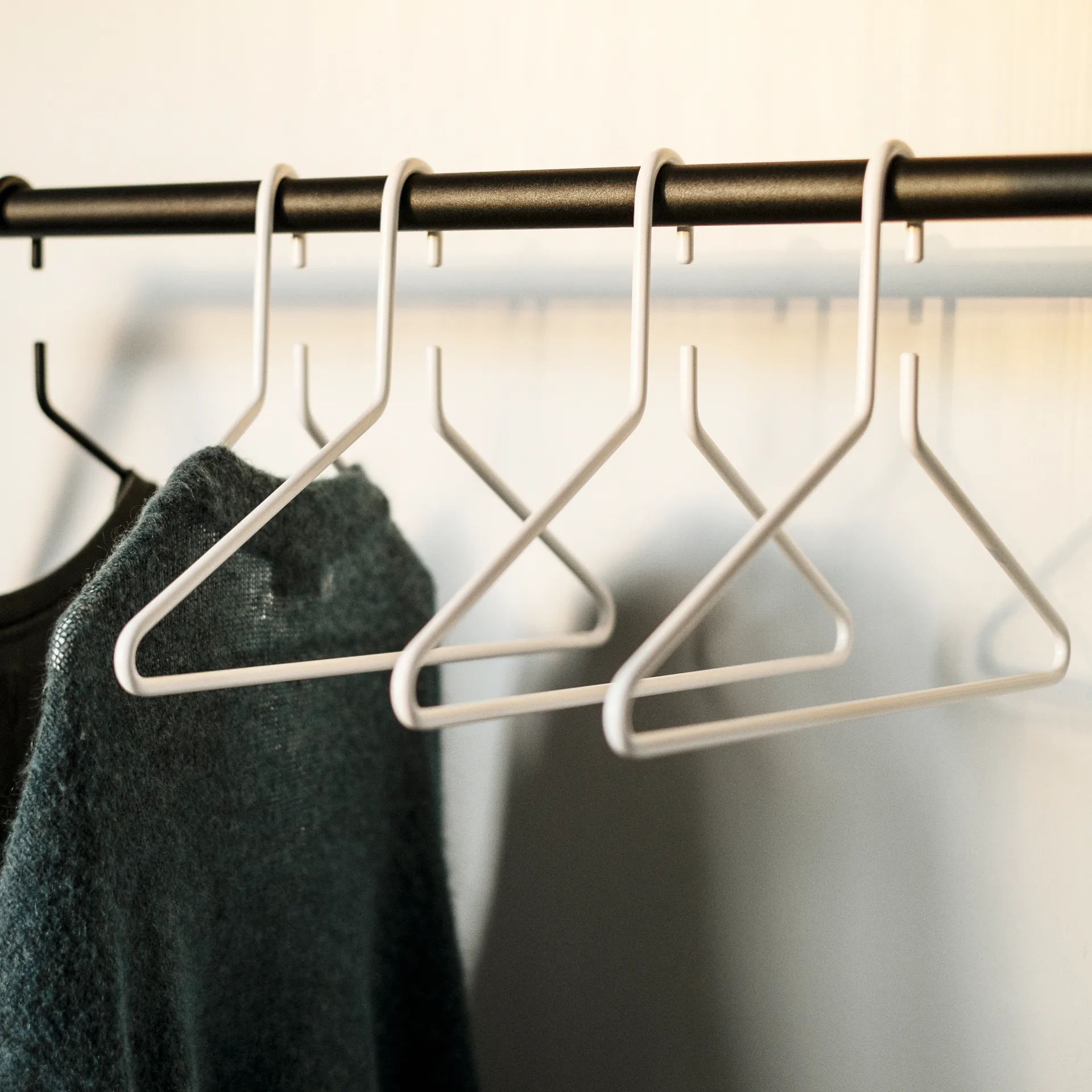 Triangel bøjle 3-pak, Hvid Essem Design