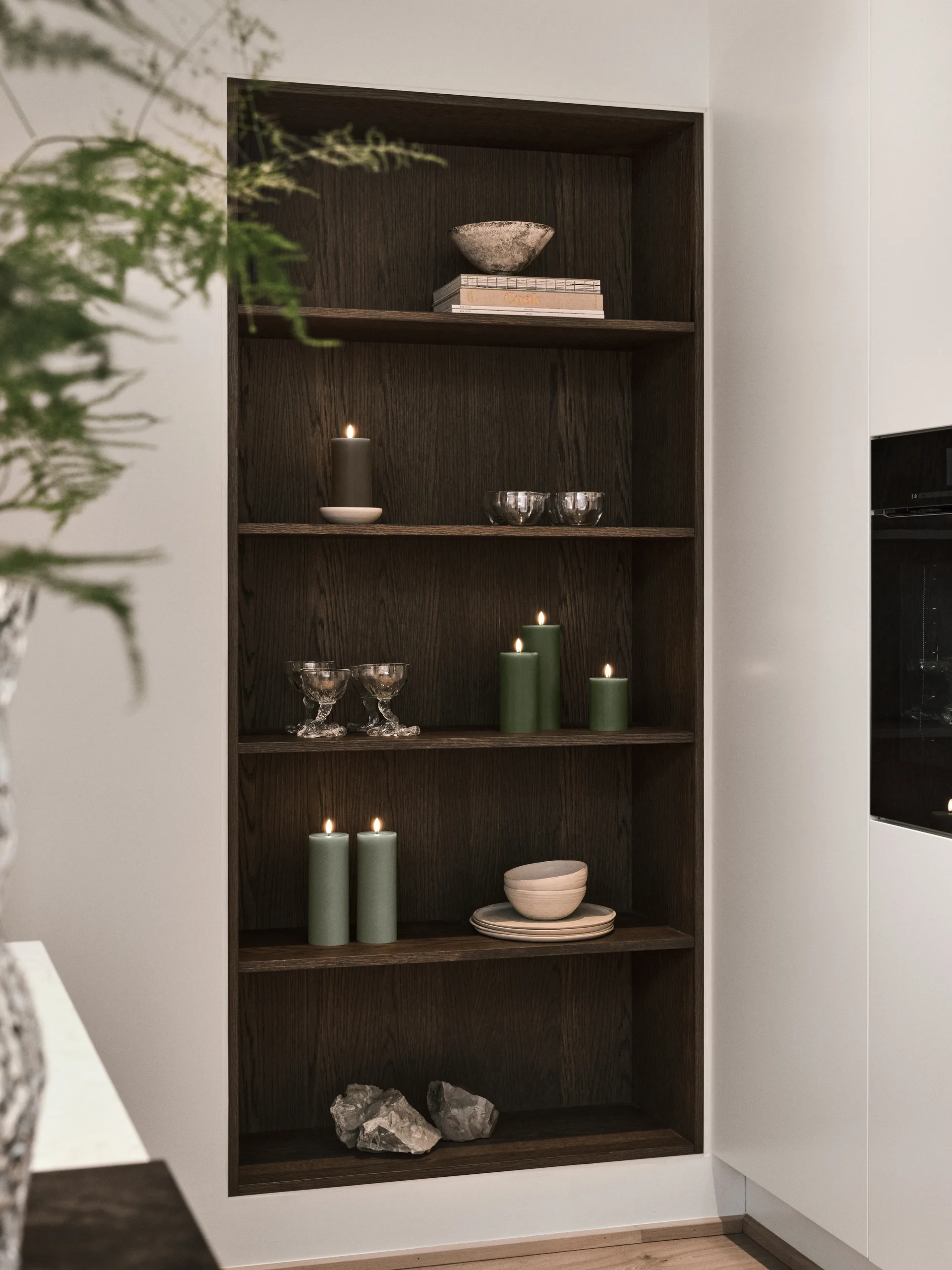 ester & erik bloklys LED, 70 Green Soil, 20 cm ester & erik