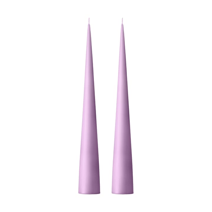 ester & erik kegleformet lys 37 cm 2-pak mat - Crocus delight 07 - Ester & erik