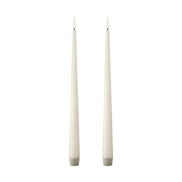 ester & erik kronelys LED 2-pak - 06 Ivory, 30 cm - ester & erik
