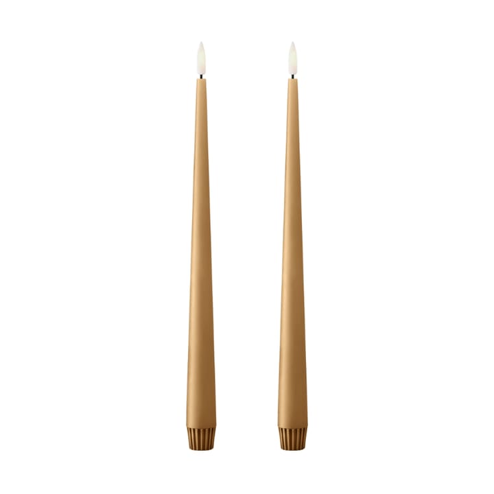 ester & erik kronelys LED 30 cm 2-pak - 27 Almond butter - Ester & erik