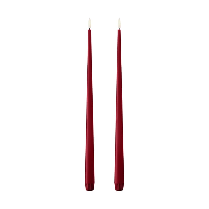 ester & erik kronelys LED 40 cm 2-pak - 36 Winter Berry - Ester & erik