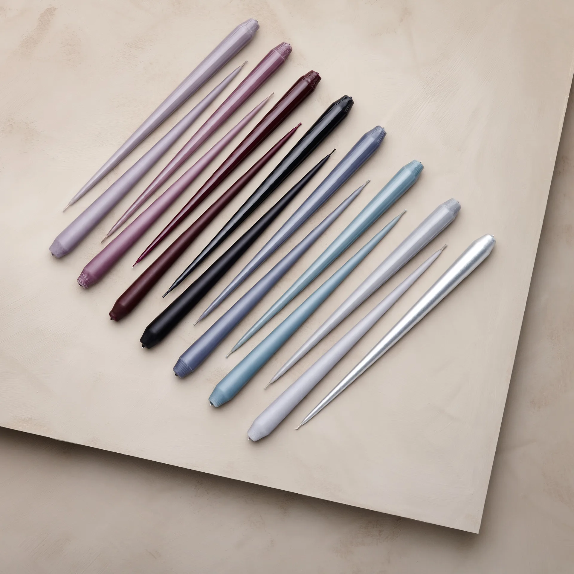 ester & erik lys 4-pak mat, concrete, 32 cm ester & erik