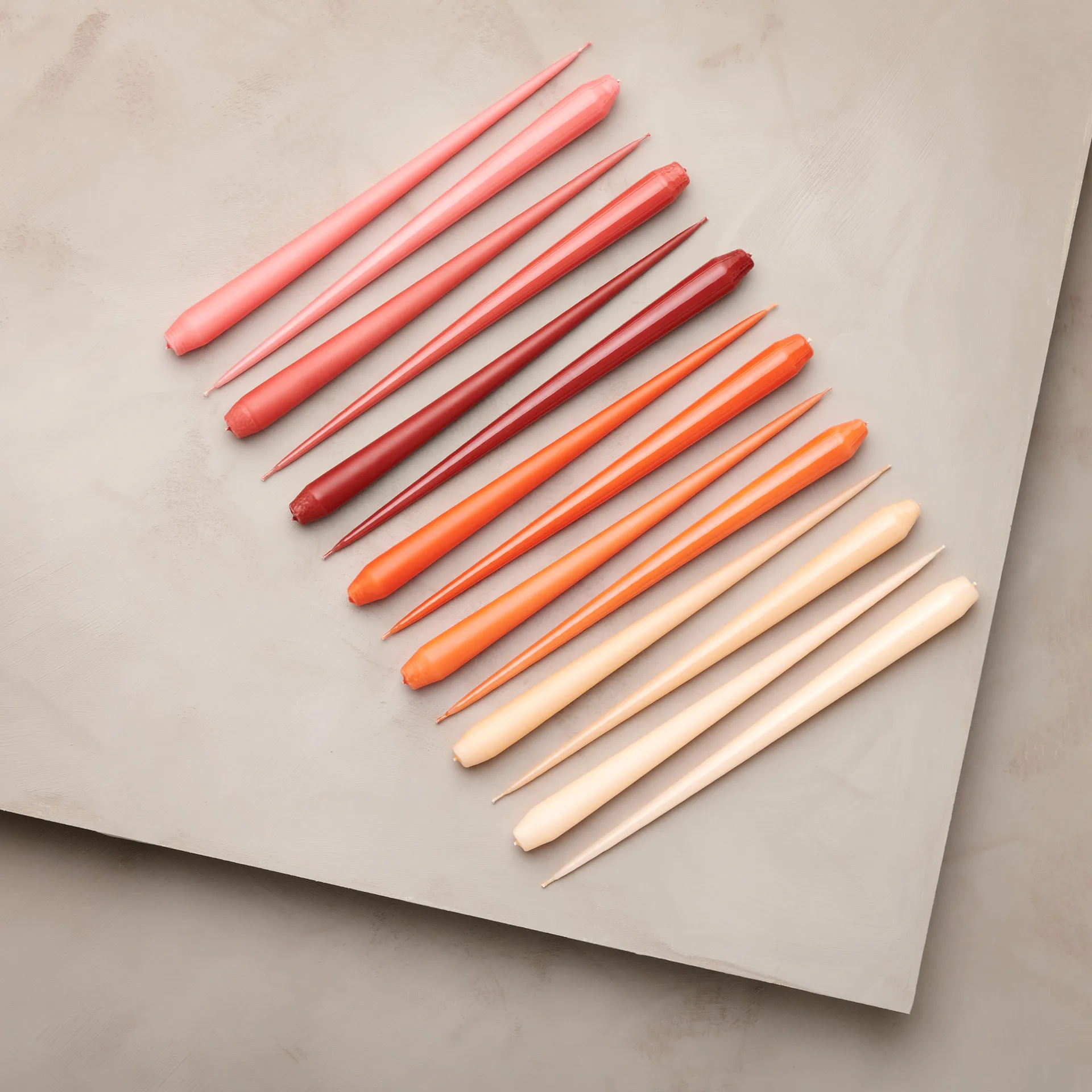 ester & erik lys 4-pak mat, dark Melon sorbet 19/2, 32 cm ester & erik