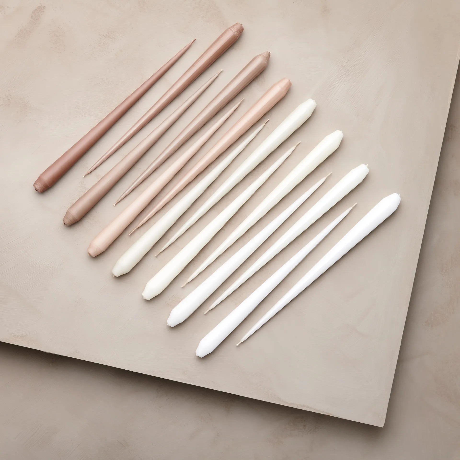 ester & erik lys 4-pak mat, ice latte, 32 cm ester & erik