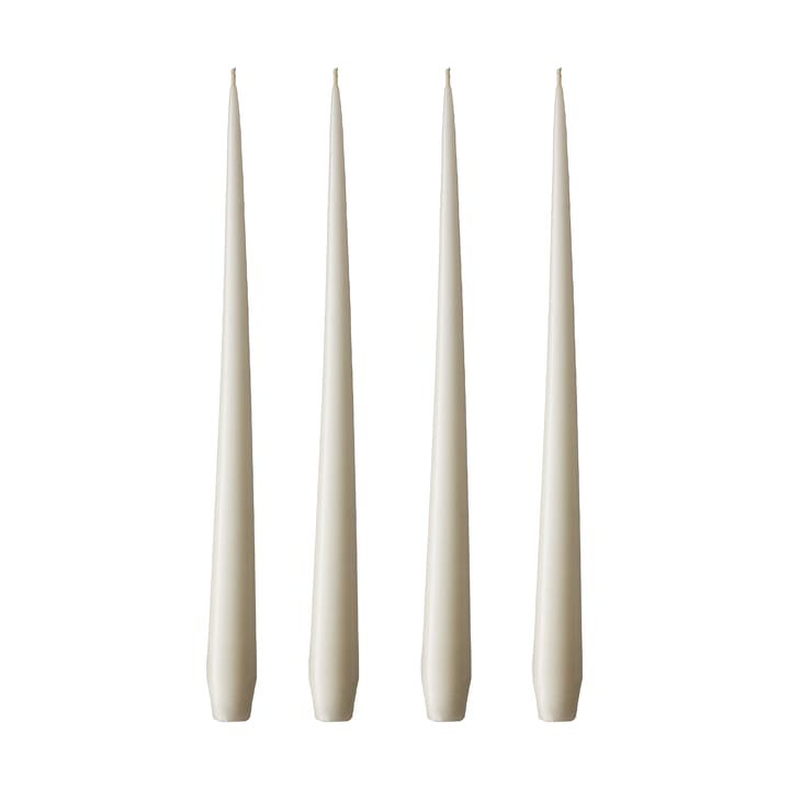 ester & erik lys 4-pak mat - ivory, 32 cm - Ester & erik