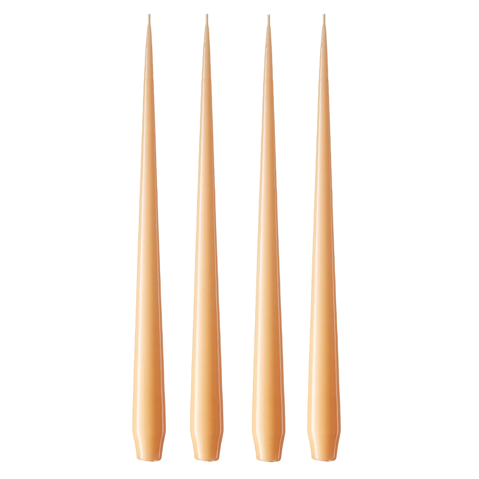 ester & erik lys Lakeret 4-pak, dark Melon sorbet 19/2-0, 32 cm ester & erik