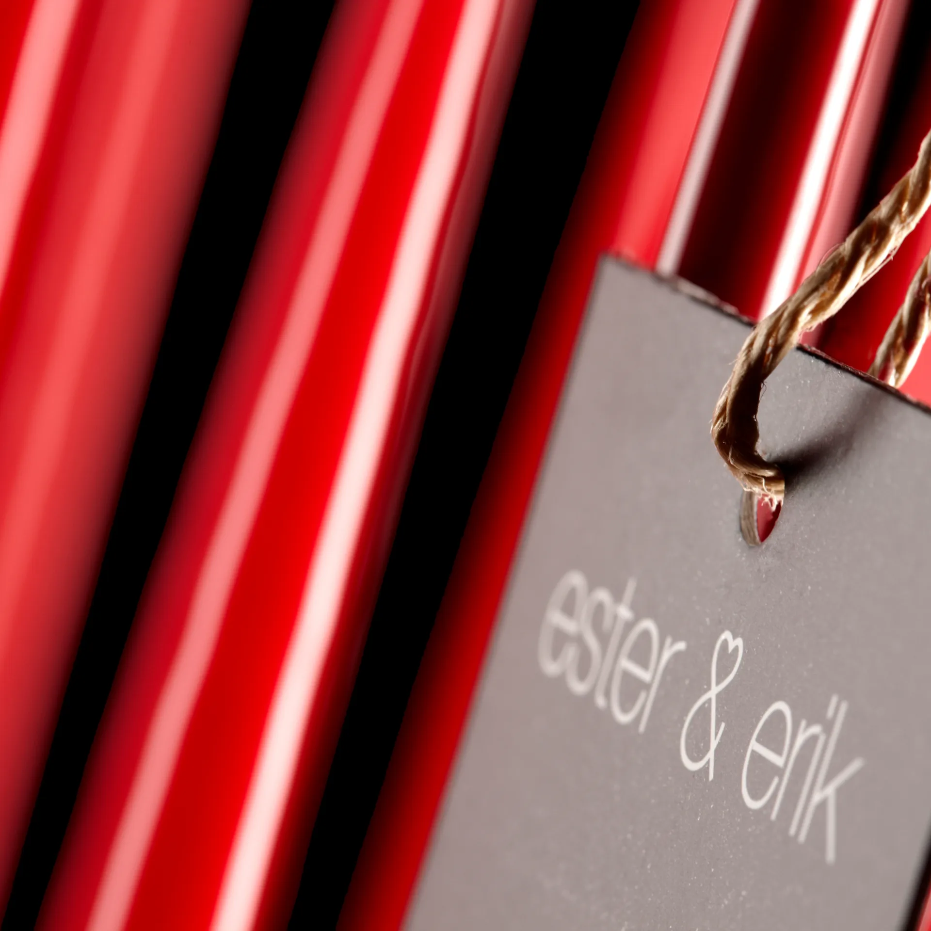 ester & erik lys Lakeret 4-pak, winter berry, 32 cm ester & erik