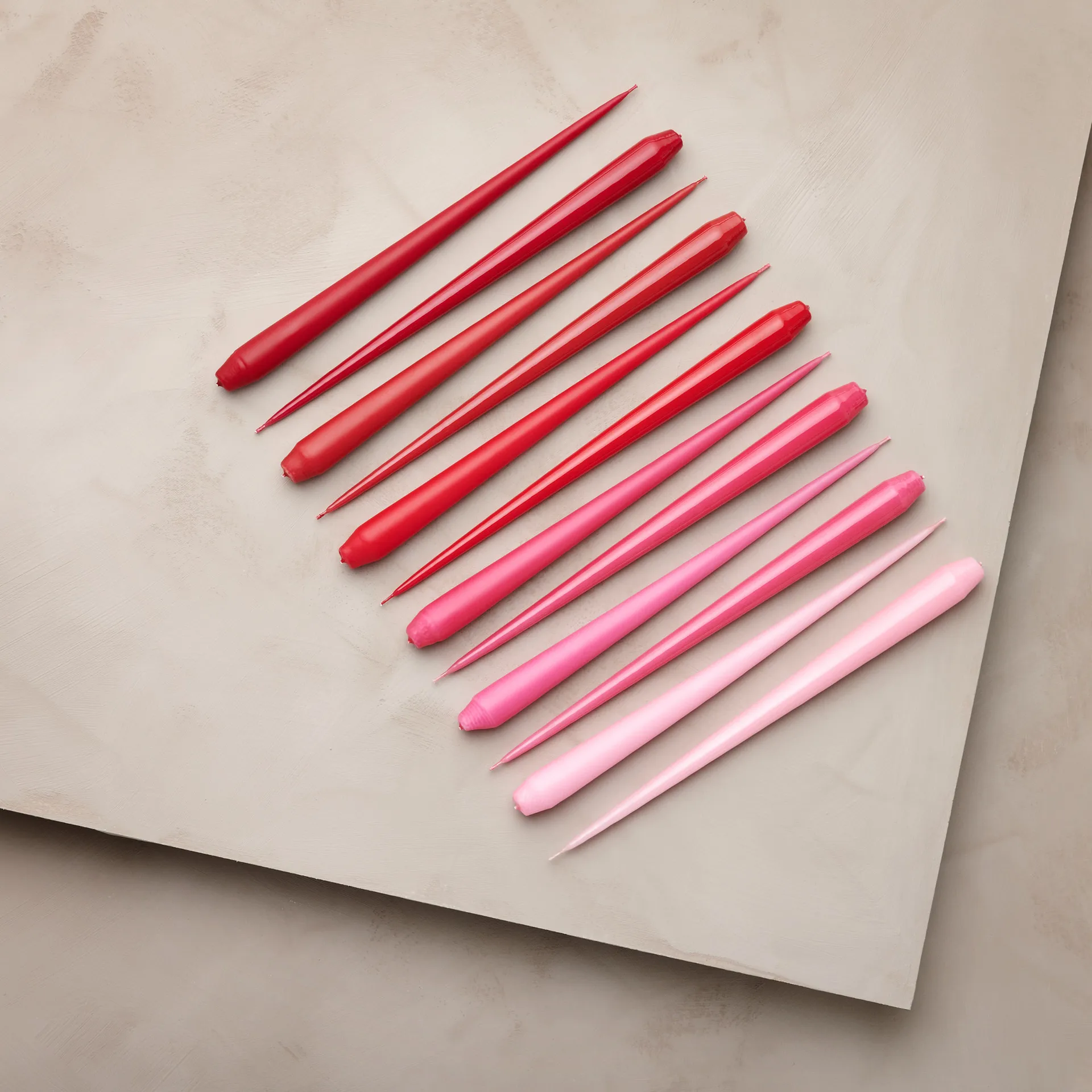 ester & erik lys Lakeret 4-pak, winter berry, 32 cm ester & erik