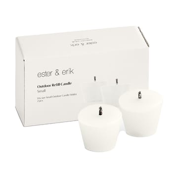 ester & erik refill til udendørs lysestage 2-pak - Small - ester & erik
