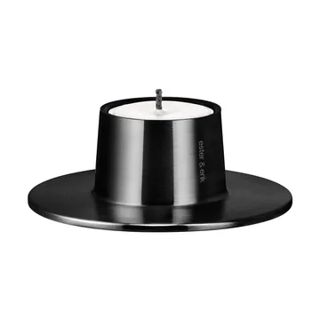 ester & erik udendørs lysestage small Ø16 cm - Black - ester & erik