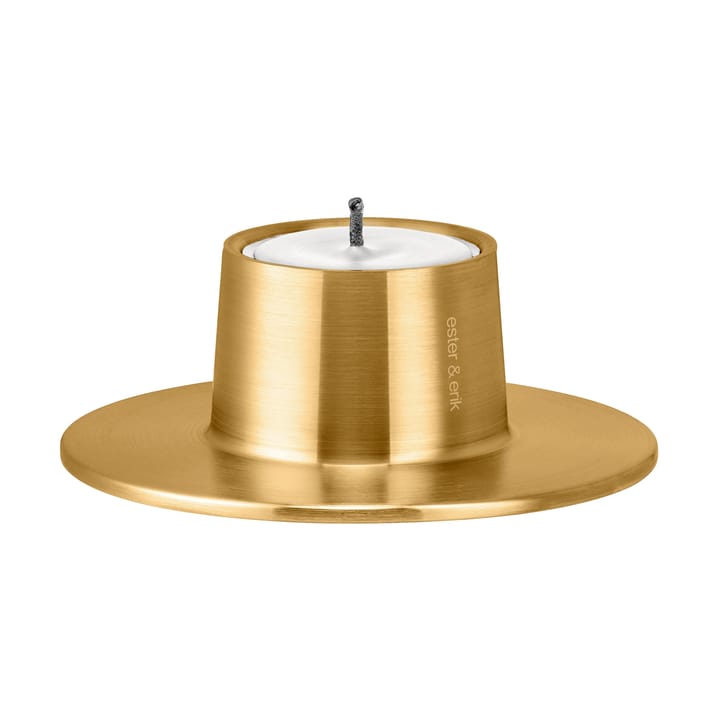 ester & erik udendørs lysestage small Ø16 cm, Gold ester & erik