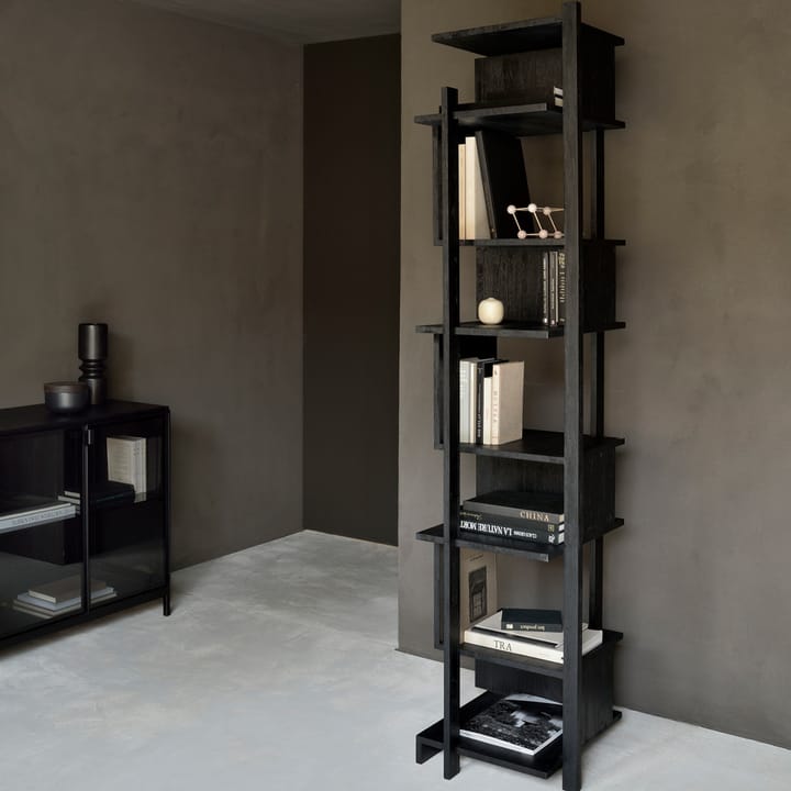 Abstract Column hylde, Sort teak 203x49 cm Ethnicraft