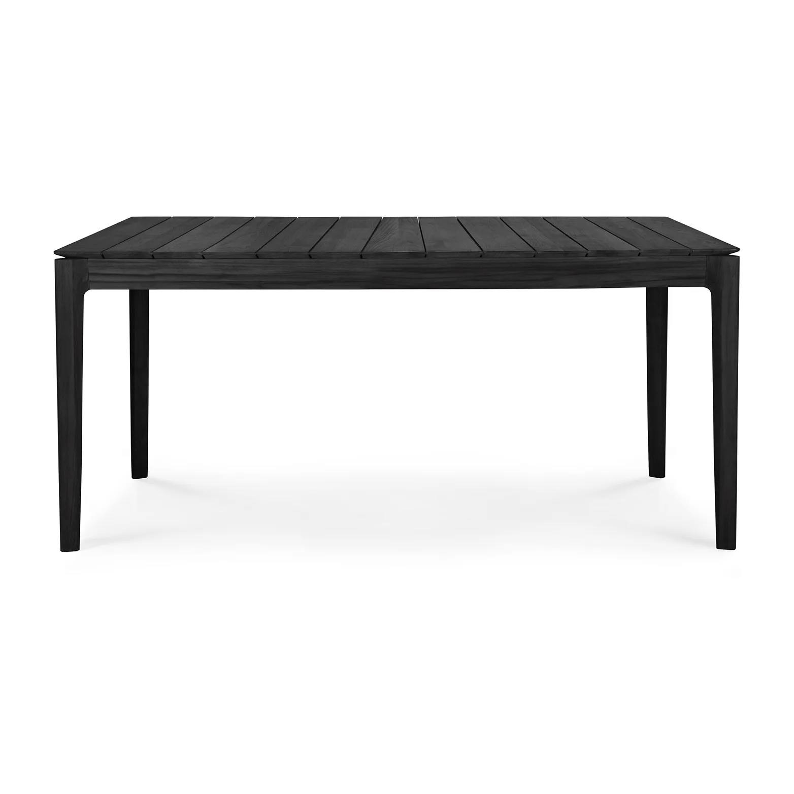 Bøg outdoor spisebord sortbejdset teak, 162x80 cm Ethnicraft