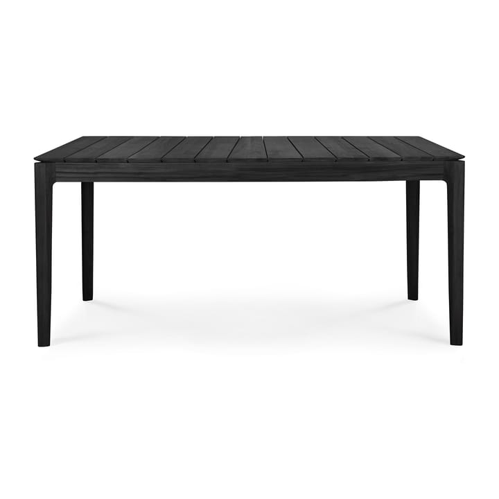 Bøg outdoor spisebord sortbejdset teak - 162x80 cm - Ethnicraft
