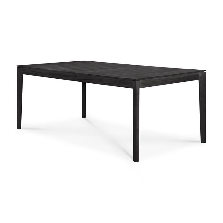 Bøg outdoor spisebord sortbejdset teak, 200x100 cm Ethnicraft