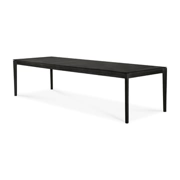 Bøg outdoor spisebord sortbejdset teak - 300x110 cm - Ethnicraft