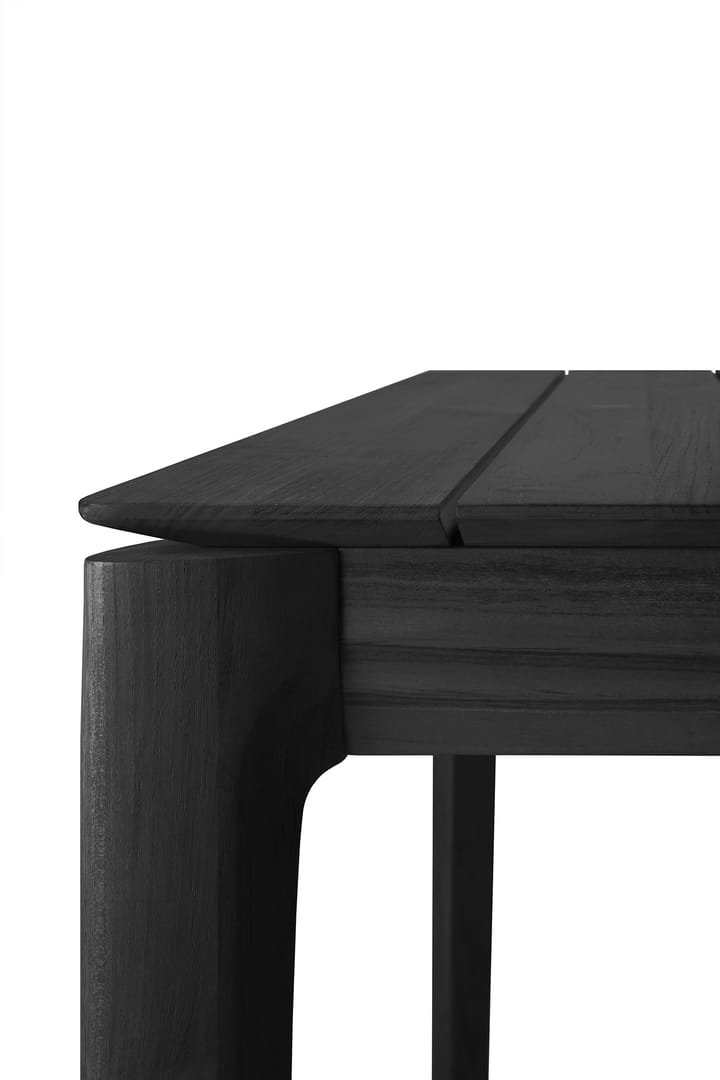 Bøg outdoor spisebord sortbejdset teak, 300x110 cm Ethnicraft