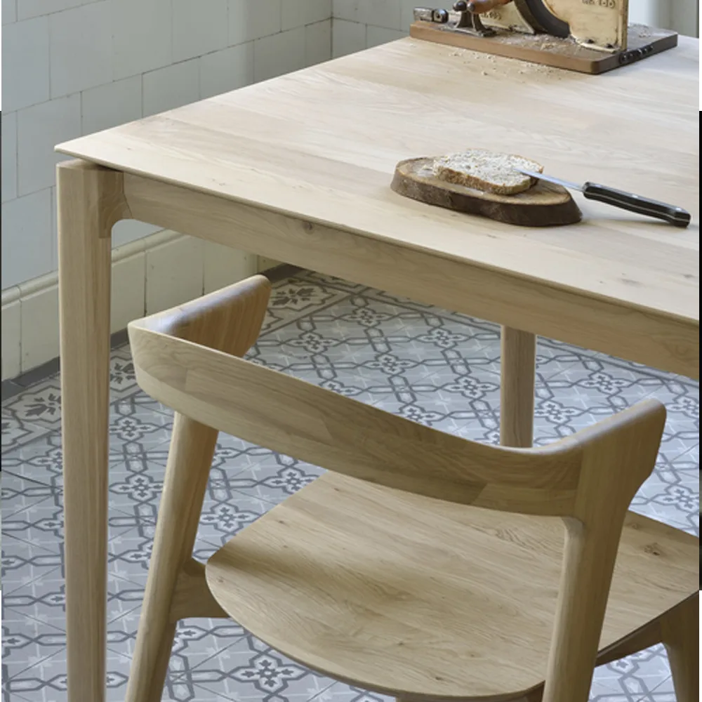 Bøg spisebord 180x90 cm, Sortbejdset eg Ethnicraft