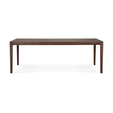 Bøg spisebord 220x95 cm - Lakeret teak - Ethnicraft