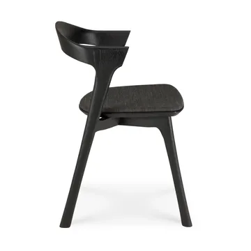 Bøg stol - Brun eg-tyg soft black - Ethnicraft