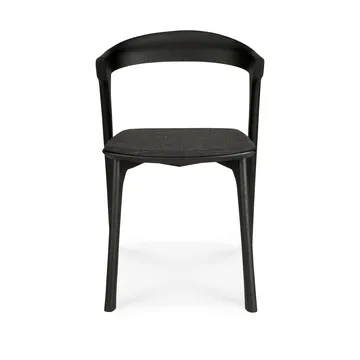 Bøg stol - Brun eg-tyg soft black - Ethnicraft