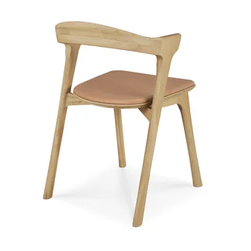 Bøg stol - Lakeret eg-læder Sienna - Ethnicraft