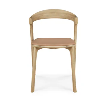 Bøg stol - Lakeret eg-læder Sienna - Ethnicraft