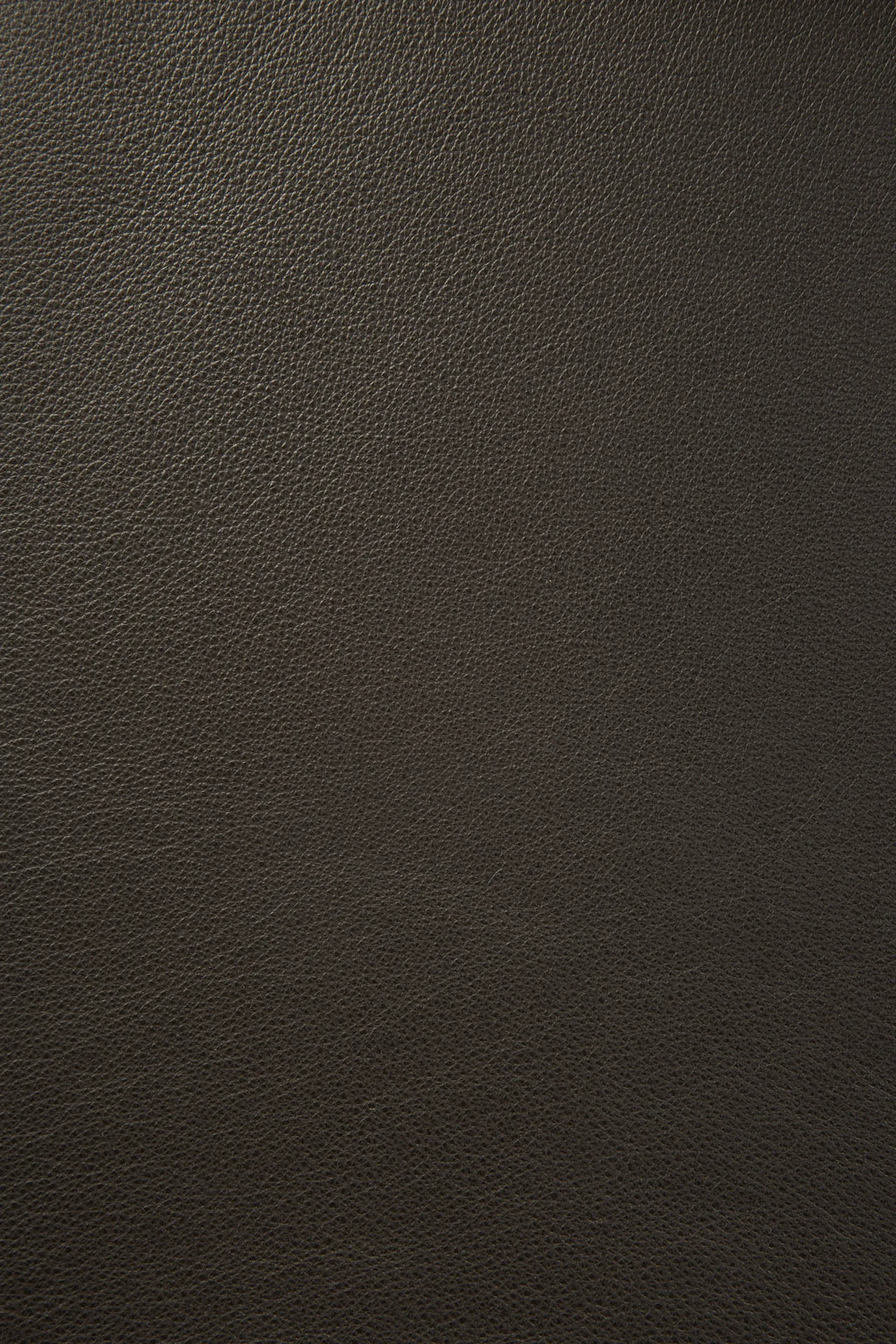 Bøg stol med lædersæde, Brunbejdset eg/Brunt læder Ethnicraft