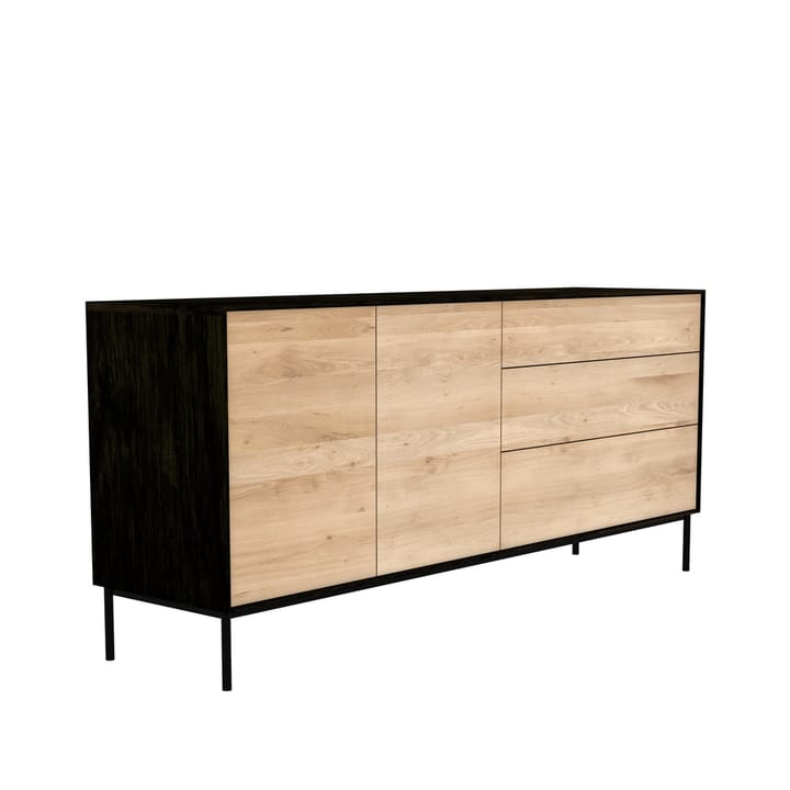 Blackbird sideboard - Sort eg 2 låger-3 skuffer - Ethnicraft