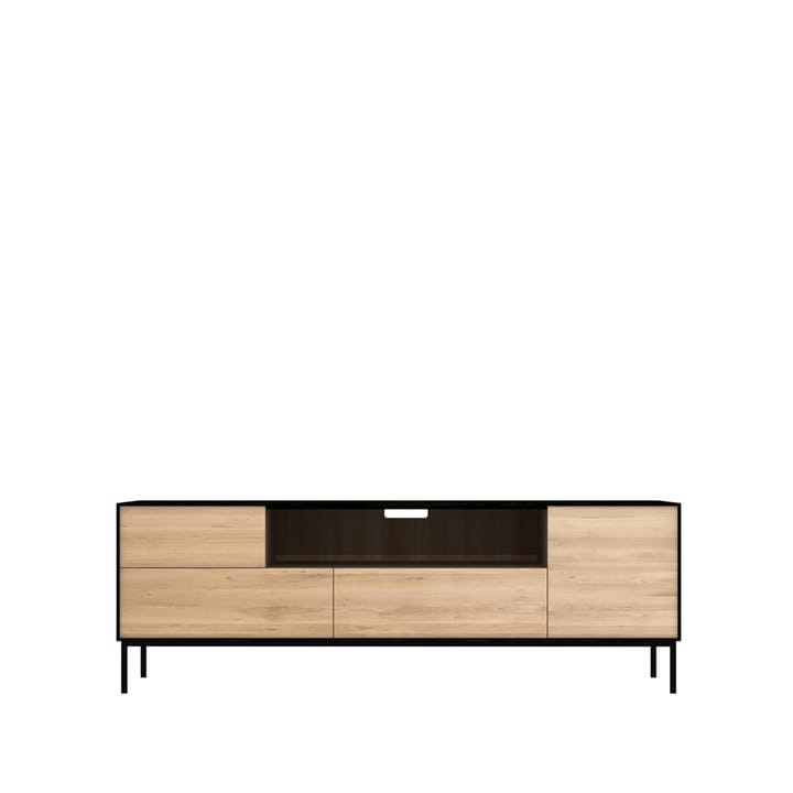 Blackbird TV-bord, Sort eg/Sorte metalben Ethnicraft