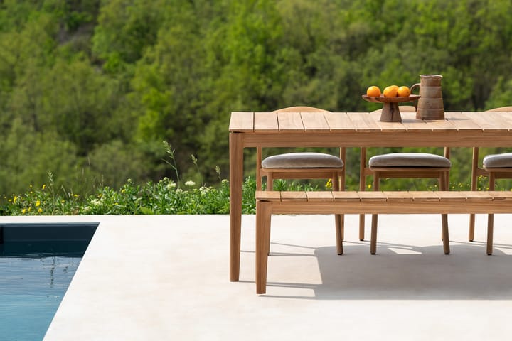 Bok outdoor bænk, Teak 162 cm Ethnicraft