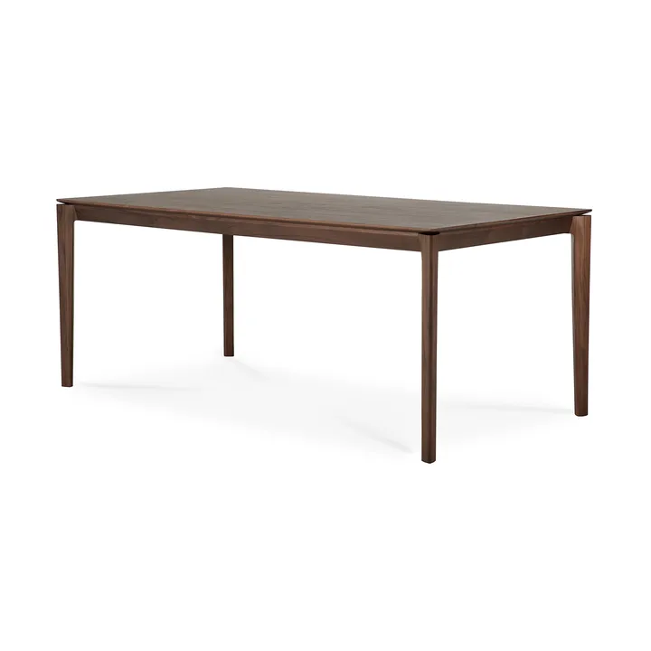 Bok spisebord 180x90 cm - Lakeret teak brown - Ethnicraft