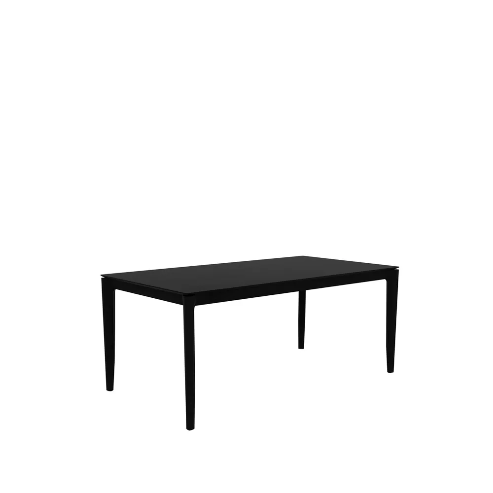 Bok spisebord 180x90 cm, Sortbejdset eg Ethnicraft