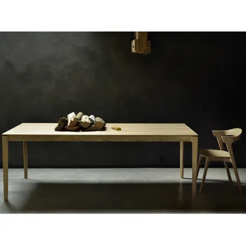 Bok spisebord 180x90 cm - Sortbejdset eg - Ethnicraft
