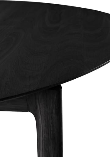 Bok spisebord ovalt 129/179x100x76 cm - Sortbejdset eg - Ethnicraft