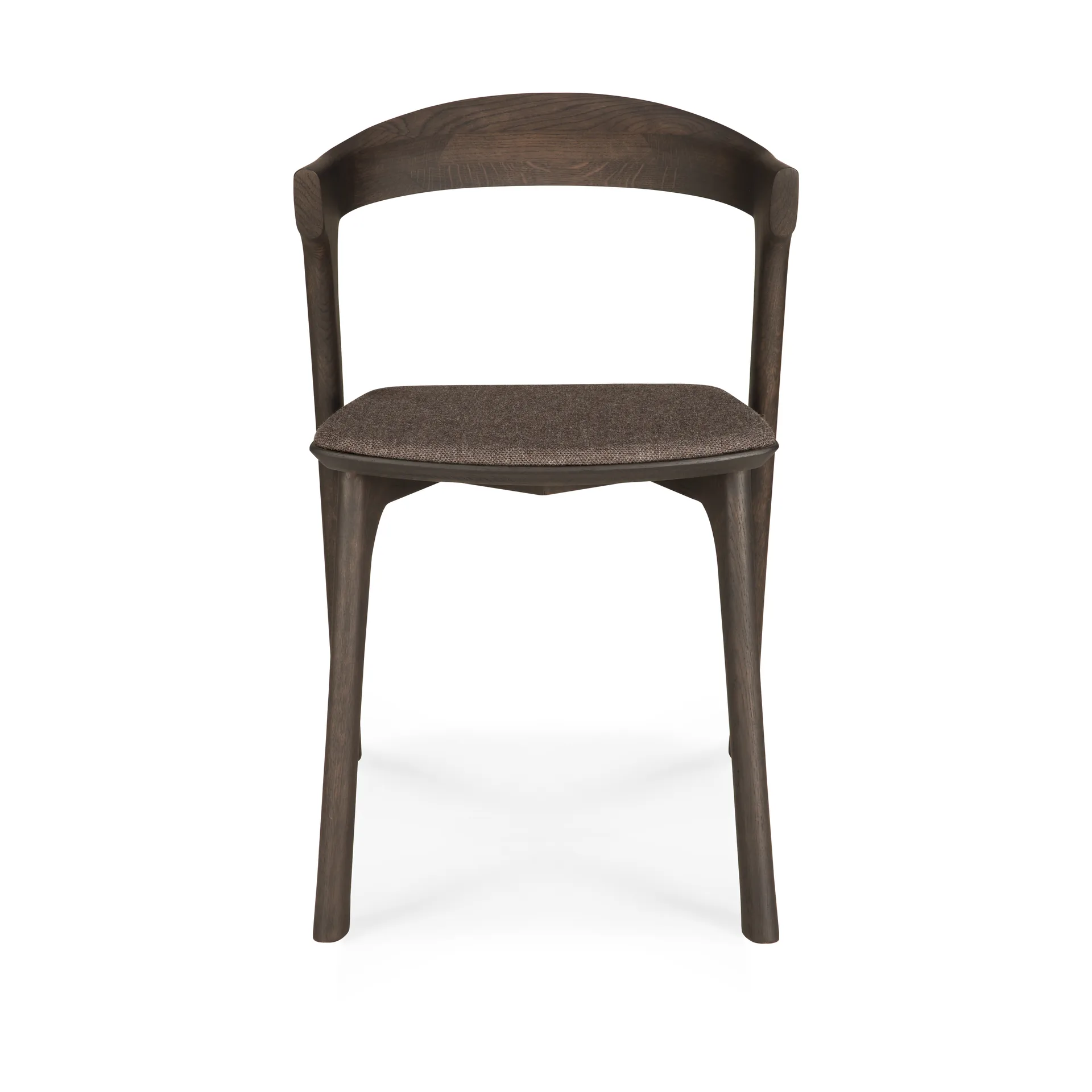 Bok stol, Brun eg-stof Warm brown Ethnicraft