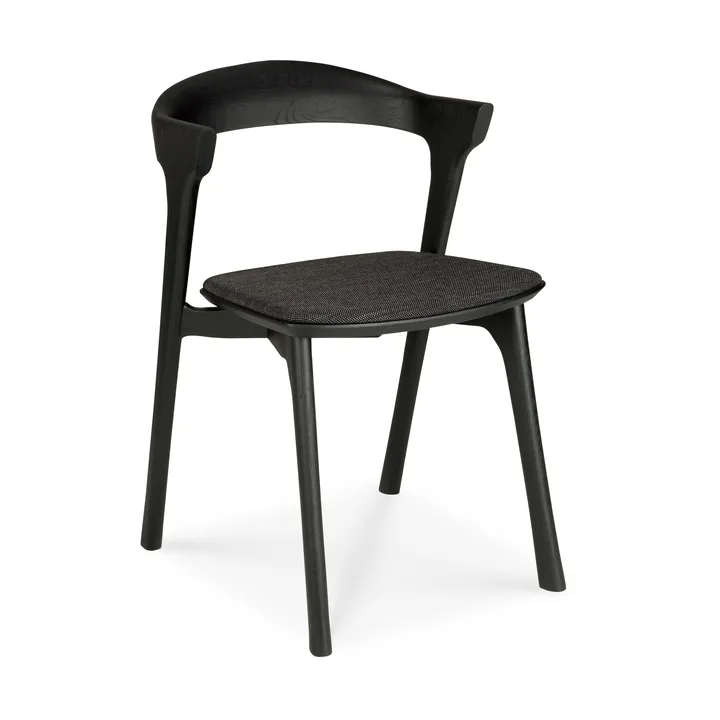 Bok stol - Sortlakeret eg-stof Soft black - Ethnicraft
