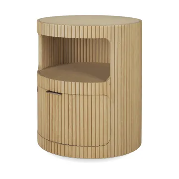 Boomerang hylde med nøglelås - Eg, Ø45 cm - Ethnicraft